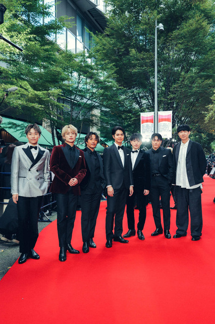 GENERATIONS、TIFFのレッドカーペットに登場!ドキュメンタリー映画が世界初披露