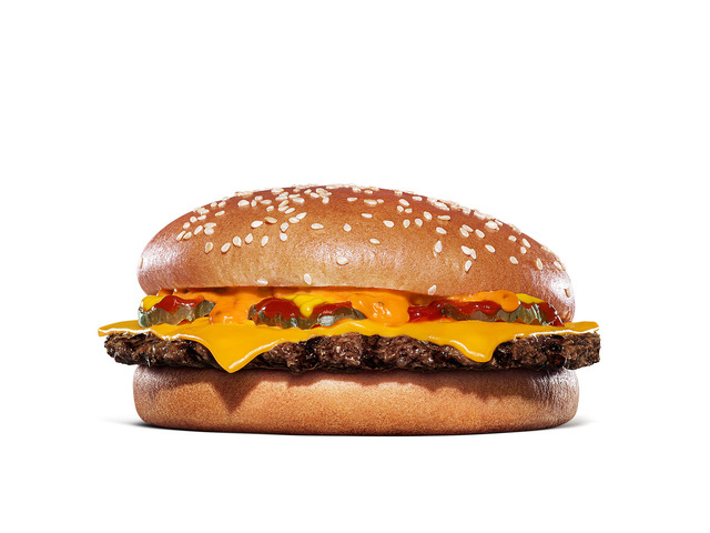 にんにく・ガーリックバーガー 単品690円、セット990円