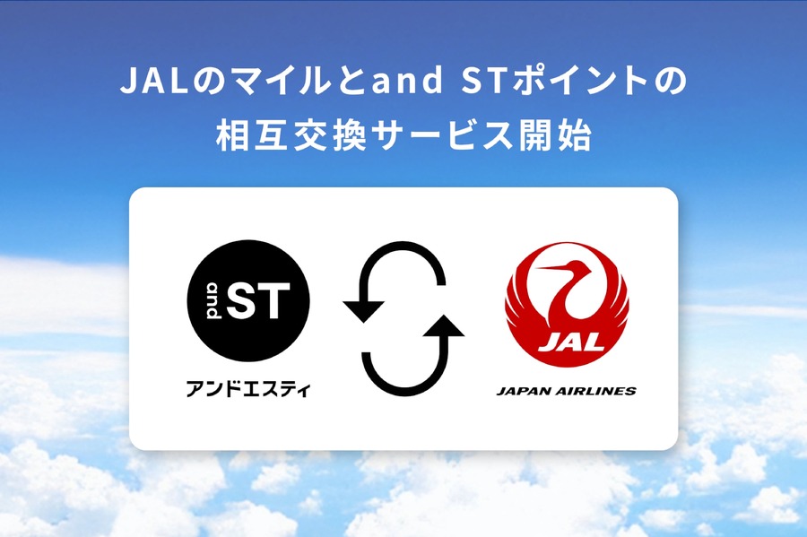 ファッションECのand STポイントがJALマイルと相互交換可能に!