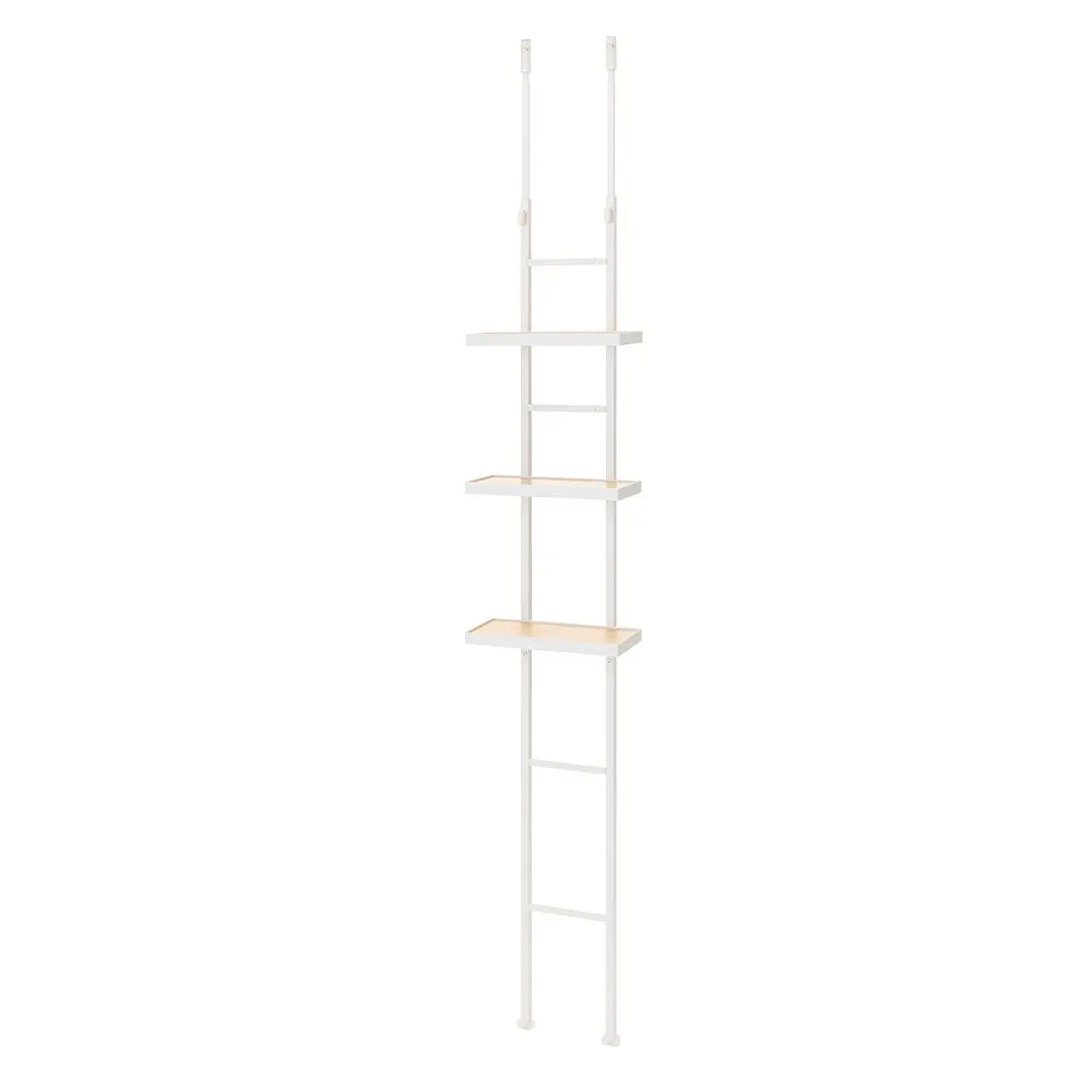 壁面&すきま用 突っ張り収納ラック