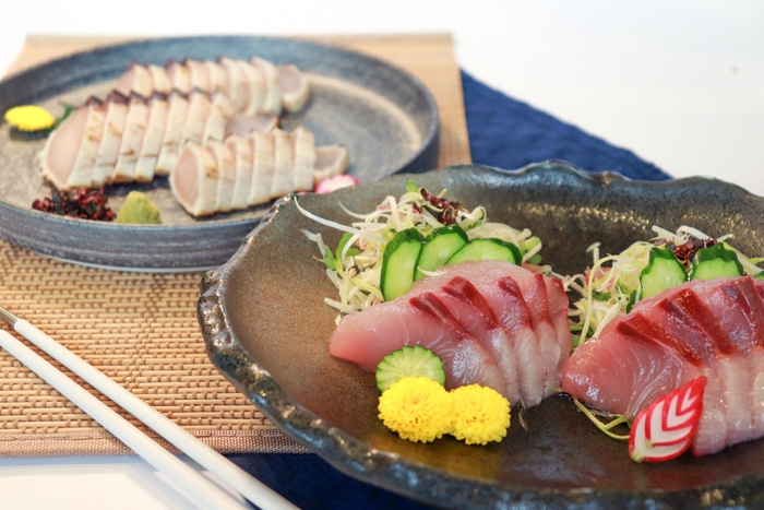 旬魚刺身(ヤズ/鰆のたたき など)