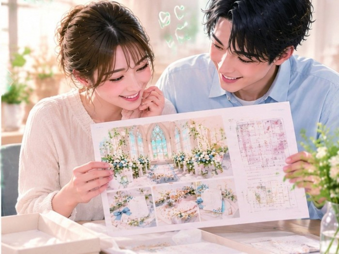 式場選び・会場との共有に活用