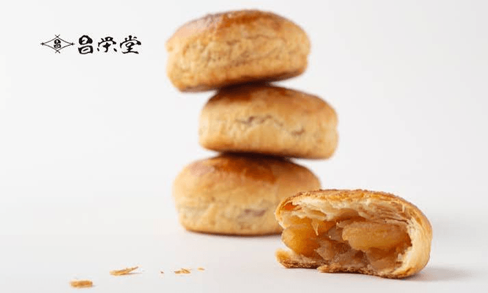 お茶菓子やおやつ、手土産にもおすすめ、「加積りんごパイ」(株式会社昌栄堂)