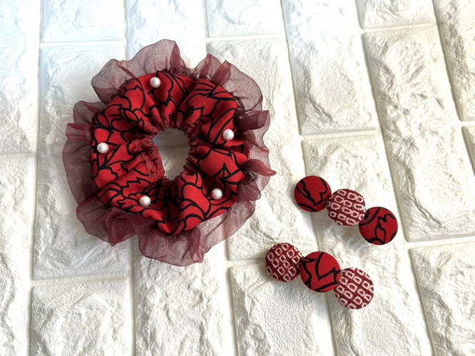 ショー衣装のハギレ作品例