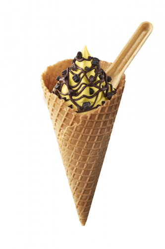 ごほうびソフト‐チョコバナナ‐ ワッフルコーン イメージ画像