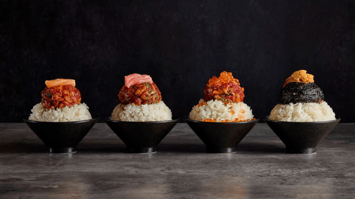 ▲「牛と米 シェフガーデン店」のBAKUDAN丼