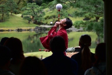 江戸太神楽(昨年の様子)
