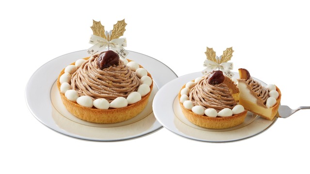 クリスマス モンブランのチーズケーキ 価格:1,836円